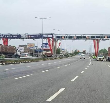 NHAI has introduced a multi-lane free-flow tolling system at the Manoharapura toll plaza on the Delhi-Jaipur section of NH-48.