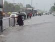 Normal life and road traffic severely affected by heavy rains in Gujarat.