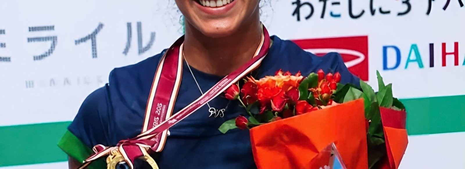 P.V. Sindhu won the Japan Open badminton tournament title for the first time.