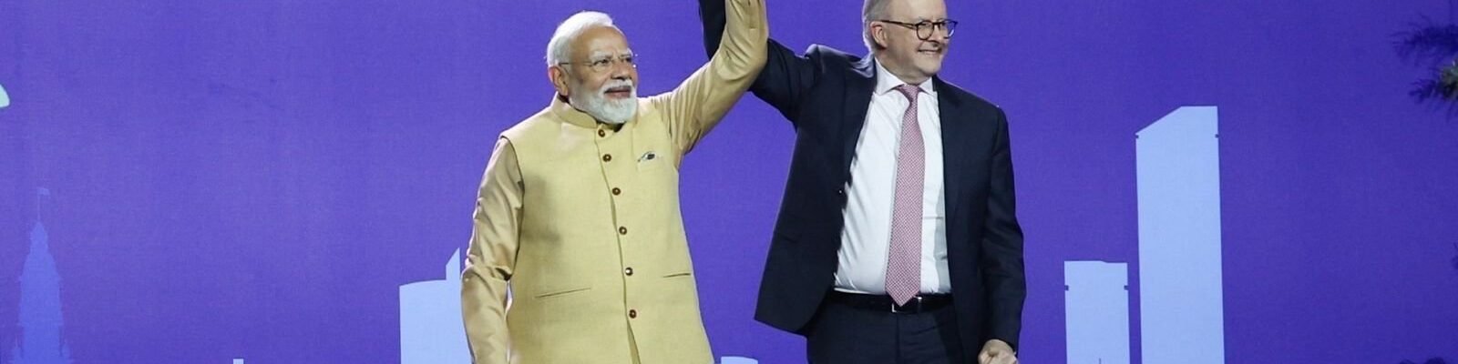 PM Modi addressed a massive gathering of the Indian community living in Australia at Melbourne Marvel Stadium.