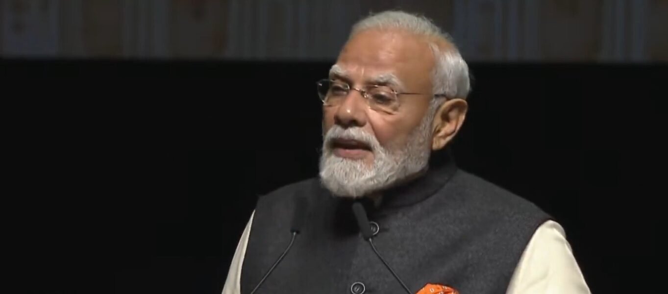 PM Modi addressed the Indian diaspora living in New Zealand.