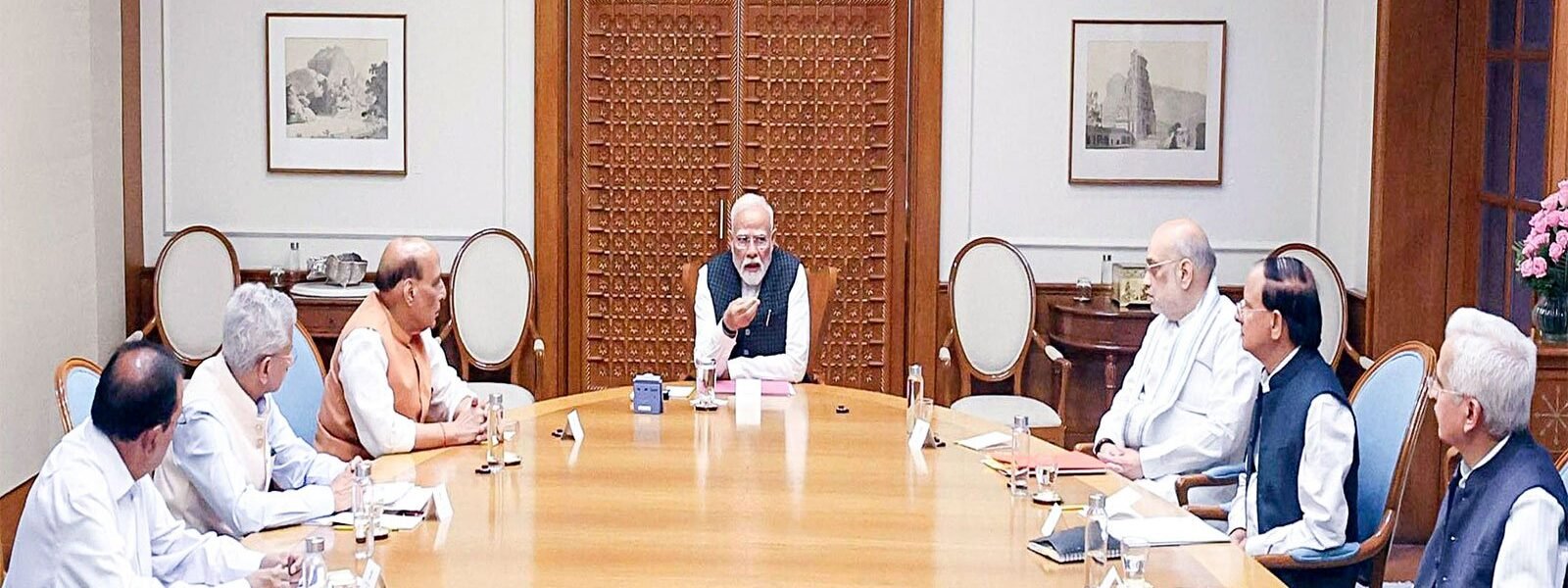 PM Modi chaired a meeting of the CCS to review the ongoing conflict situation in West Asia.