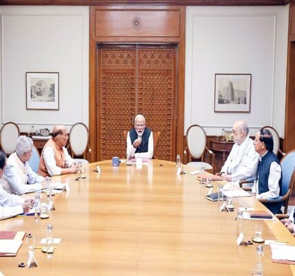 PM Modi chaired a meeting of the CCS to review the ongoing conflict situation in West Asia.