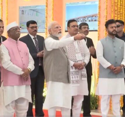 PM Modi inaugurated the new terminal building of Jodhpur Airport in Rajasthan today.