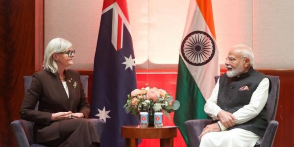 PM Modi met Australia Governor-General Sam Mostyn AC in Melbourne today.