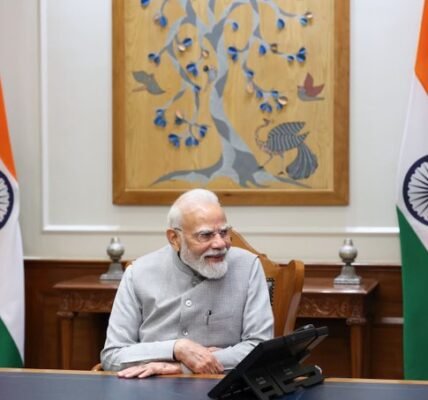 PM Modi spoke to the Skyroot Aerospace team and congratulated them on the successful launch of Vikram-1