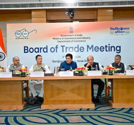 Piyush Goyal set a $1 trillion export target for India and called for coordinated efforts from the Centre and states.