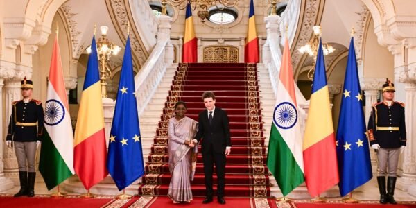 President Droupadi Murmu held a bilateral meeting with the President of Romania and led delegation-level talks.