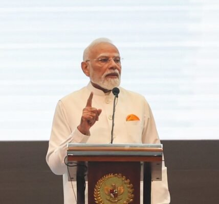 Prime Minister Narendra Modi addressed the Indonesian Parliament in Jakarta today.
