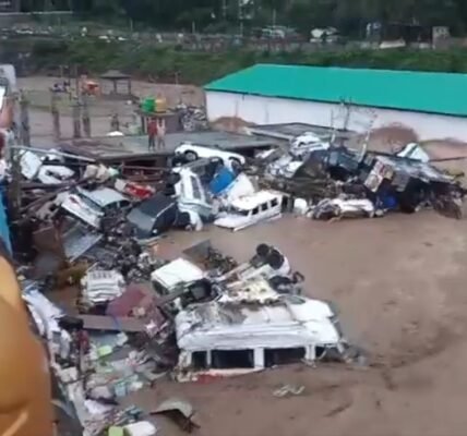 Several people died due to flash floods and landslides at various locations in Jammu and Kashmir.