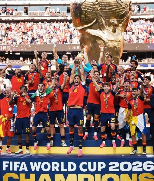 Spain won the FIFA World Cup