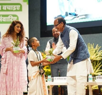 Union Agriculture Minister Shivraj Singh Chouhan pledged to transform environmental conservation into a mass movement