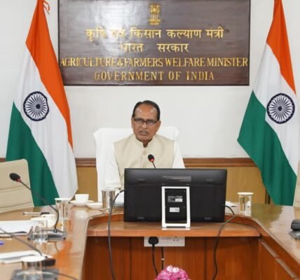 Union Agriculture Minister held a detailed review meeting covering Kharif sowing, the monsoon, dro