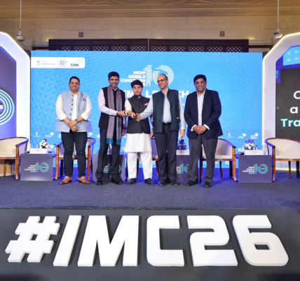 Union Minister Jyotiraditya Scindia unveiled the theme for the 10th edition of the India Mobile Congress 2026.