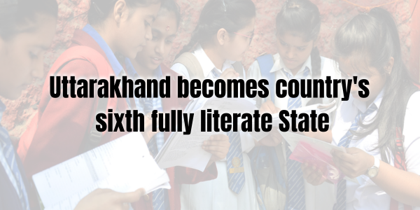 Uttarakhand adult literacy