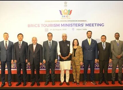 BRICS Tourism Ministers adopted the Jaipur Declaration.