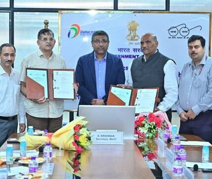 C-DAC and GSI signed an MoU to strengthen geology, mineral exploration, and disaster management through next-generation technologies.