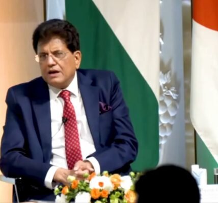 Commerce and Industry Minister Piyush Goyal addressed the Japanese business association in Tokyo.