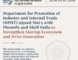 DPIIT signed MoU with PhonePe and Shell India to strengthen the startup ecosystem and foster innovation.