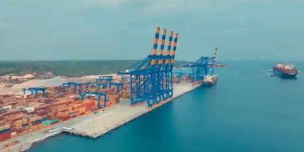 Direct exports and imports from Vizhinjam seaport in Kerala begin today.