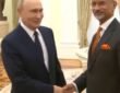 EAM Dr. S. Jaishankar met Russian President Vladimir Putin at the Kremlin in Moscow today.