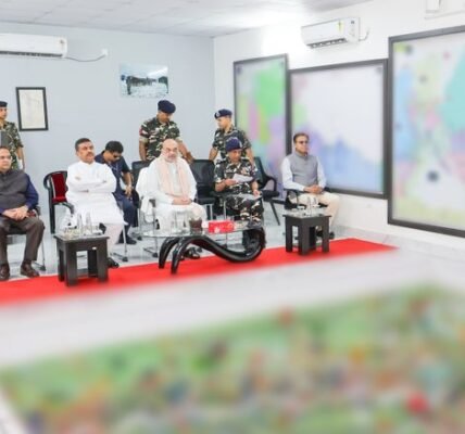 Home Minister Amit Shah inaugurated and laid the foundation stones for several projects worth ₹189 crore at SSB headquarters in Siliguri.