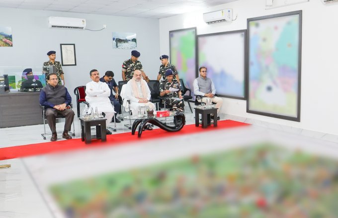 Home Minister Amit Shah inaugurated and laid the foundation stones for several projects worth ₹189 crore at SSB headquarters in Siliguri.