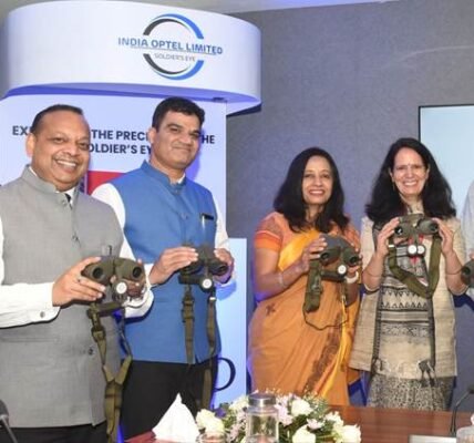 India Optel Limited has launched Garud an indigenous high-magnification telescope, for the civil market.