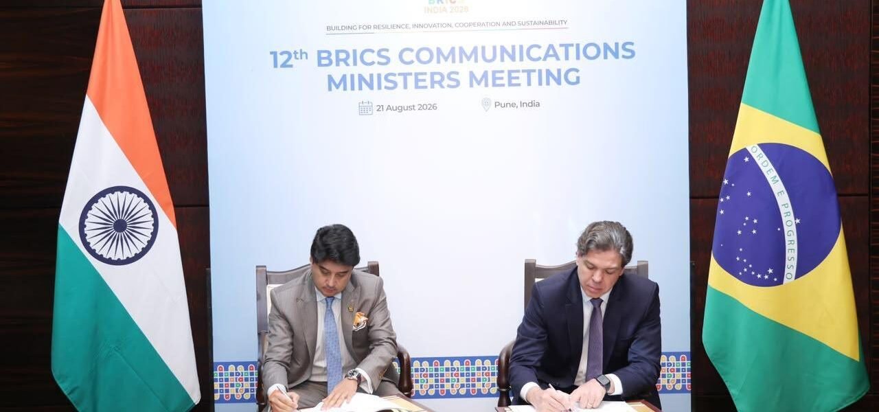 India and Brazil signed a MoU to foster cooperation in digital innovation and emerging technologies on the sidelines of the BRICS ICT meeting in Pune.