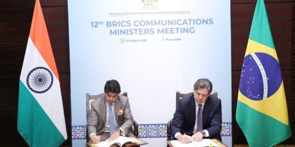 India and Brazil signed a MoU to foster cooperation in digital innovation and emerging technologies on the sidelines of the BRICS ICT meeting in Pune.