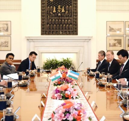 India and Uzbekistan have decided to strengthen cooperation in the sectors of critical minerals, mining, trade, energy, infrastructure, defense, and education.