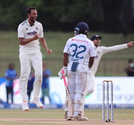 India in a strong position in the second and final cricket Test against Sri Lanka.
