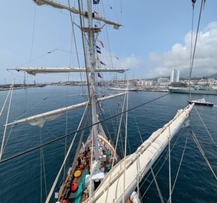 Lokayan 2026 – Indian Naval Ship Sudarshini arrives at Ponta Delgada, Portugal