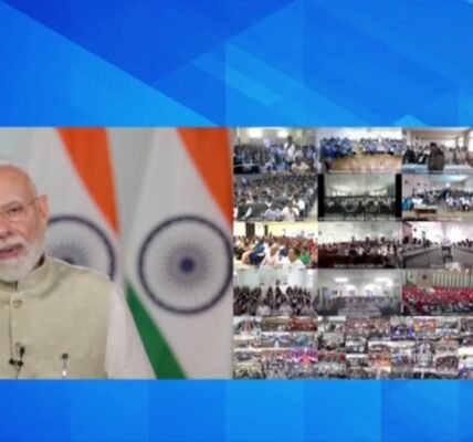 PM Modi participated in the Khelo India Samvad via video conferencing today.