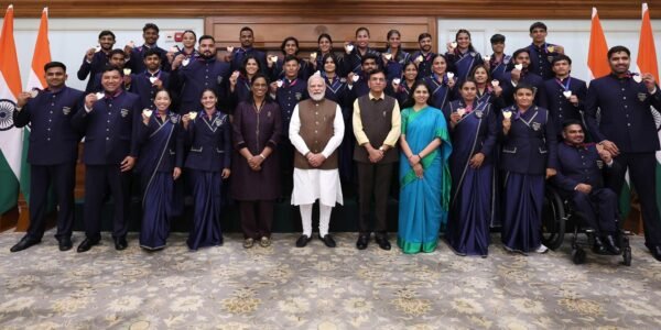 PM Modi welcomed the medal winners of the 2026 Commonwealth Games.