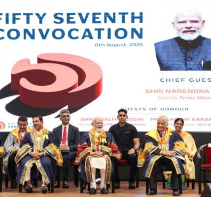 PM Narendra Modi addressed the 57th convocation ceremony of IIT Delhi.