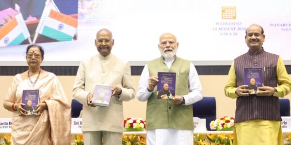 PM Narendra Modi released the autobiography of former President Ram Nath Kovind.