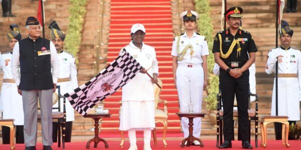 President Droupadi Murmu flagged off the PBG Soldierthon.