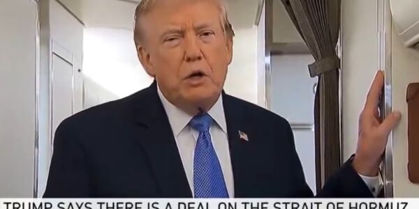 US President Donald Trump said a new round of talks with Iran begins today.