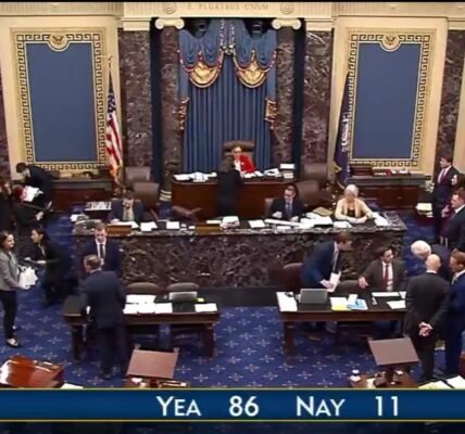US Senate passes bill imposing 100% tariff on five countries buying oil from Russia.