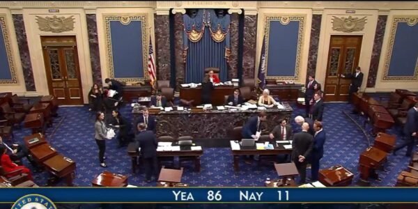 US Senate passes bill imposing 100% tariff on five countries buying oil from Russia.