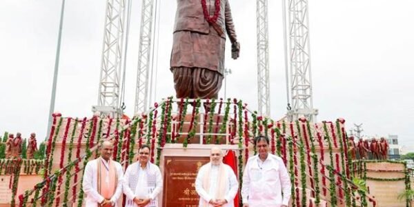 Union Home Minister Amit Shah inaugurated and laid the foundation stones for 944 development projects worth ₹5,755 crore, covering 15 districts of Rajasthan, in Chittorgarh.