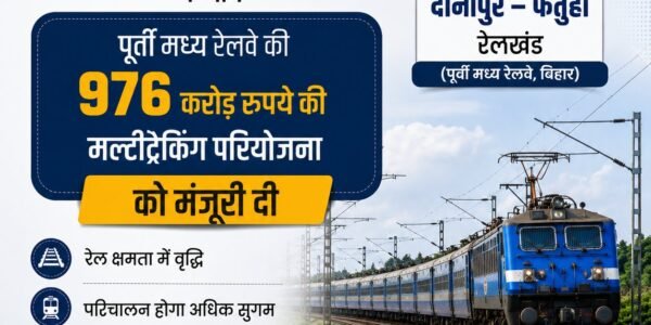 multi-tracking project between Danapur and Fatuha in Bihar