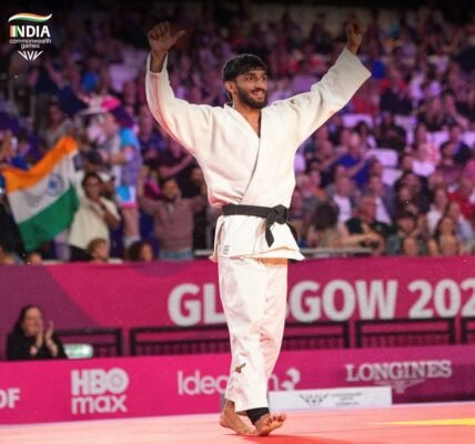 राष्‍ट्रमंडल खेलों में भारत ने कल जूडो में ऐतिहासिक प्रदर्शन करते हुए दो स्‍वर्ण पदक जीते