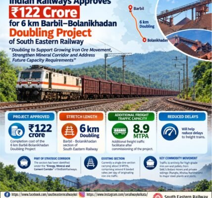 6-km-long Barbil-Bolani mines