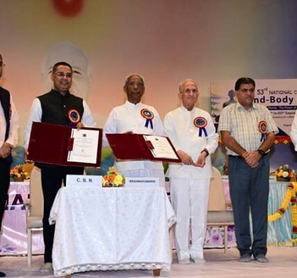 CBN and the Brahma Kumaris signed a MoU to raise awareness about drug abuse prevention, empower the youth, and strengthen community outreach.