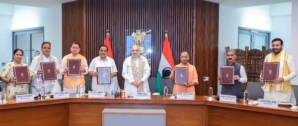Chief Ministers of UP, Uttarakhand, Himachal, Haryana, Rajasthan, and Delhi signed the agreement for the Kishau Multipurpose Dam Project for the rejuvenation of the Yamuna River.