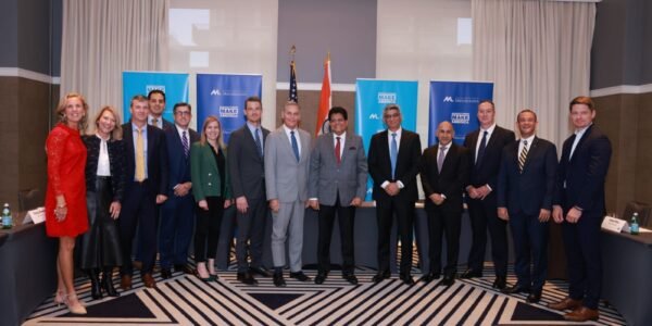 Commerce and Industry Minister Piyush Goyal arrived in Milwaukee, USA, to participate in the G20 Trade Ministers meeting.
