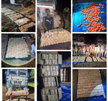 DRI busted a massive methamphetamine smuggling syndicate in one of the largest seizures in the North-East region
