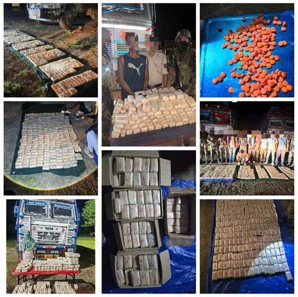 DRI busted a massive methamphetamine smuggling syndicate in one of the largest seizures in the North-East region